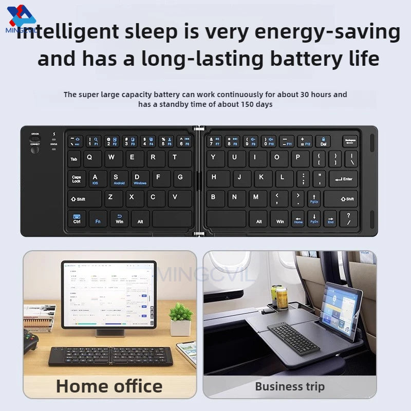 PocketFold Slim Bluetooth Travel Keyboard